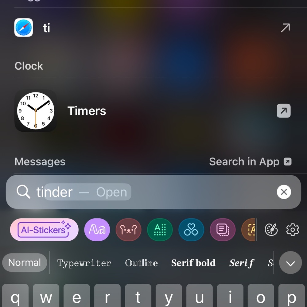 iPhone iOS Clock and Timer Interface Screenshot
